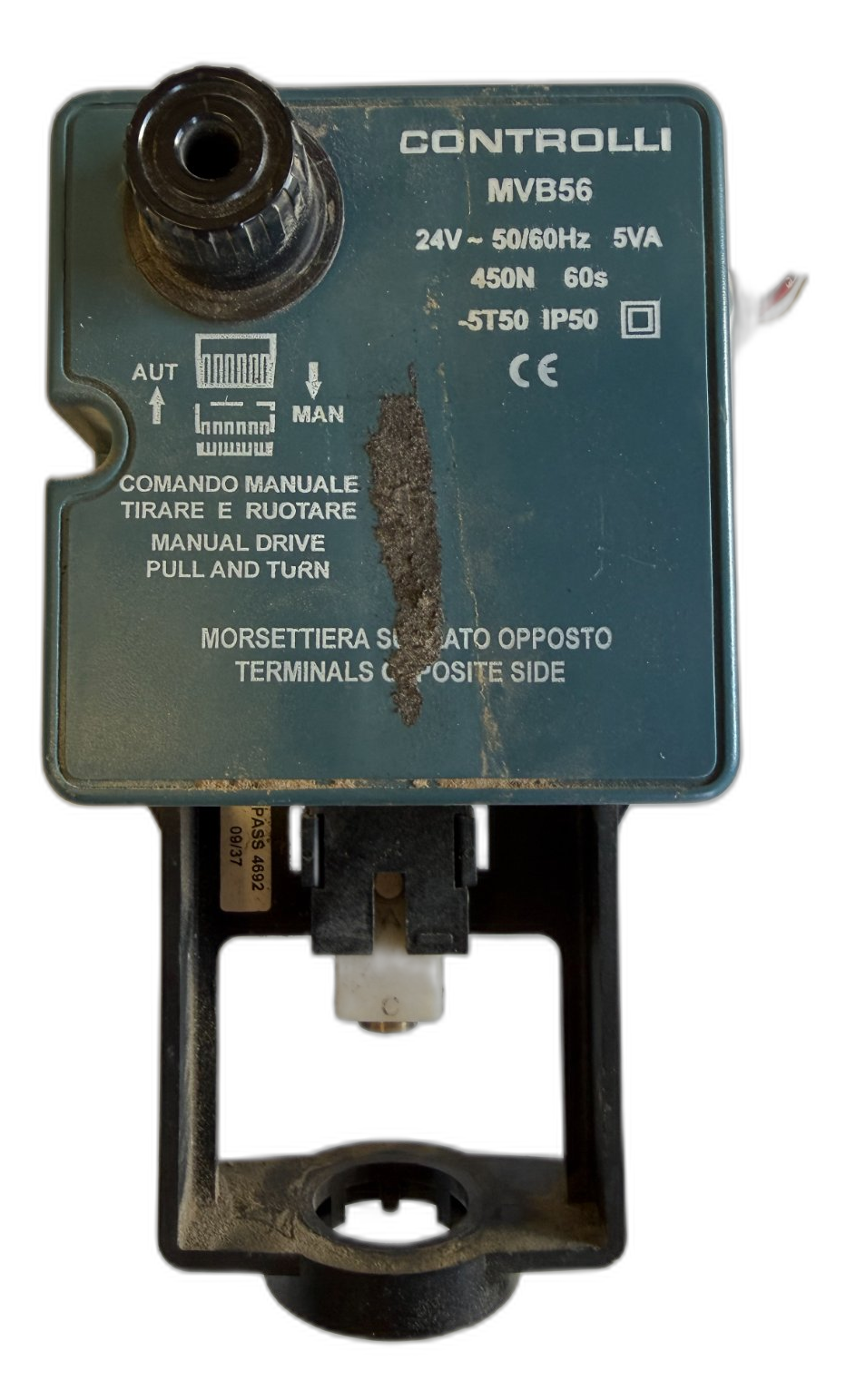 Controlli MVB56 – Servomoteur électrovanne 24V 450N