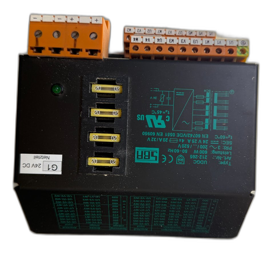 SBA UDGC 212-205 – Alimentation 24V DC 600W