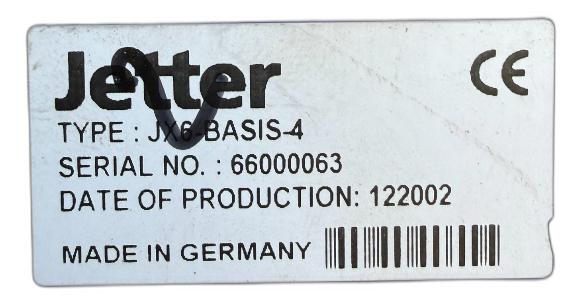 Jetter JX6-BASIS-4 – Module de base automate PLC