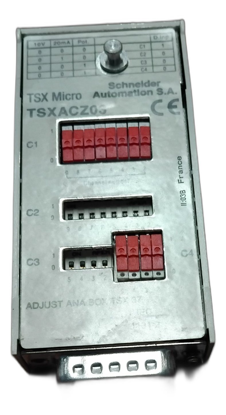 Schneider Electric TSXACZ08 – Boîtier de réglage analogique pour TSX Micro