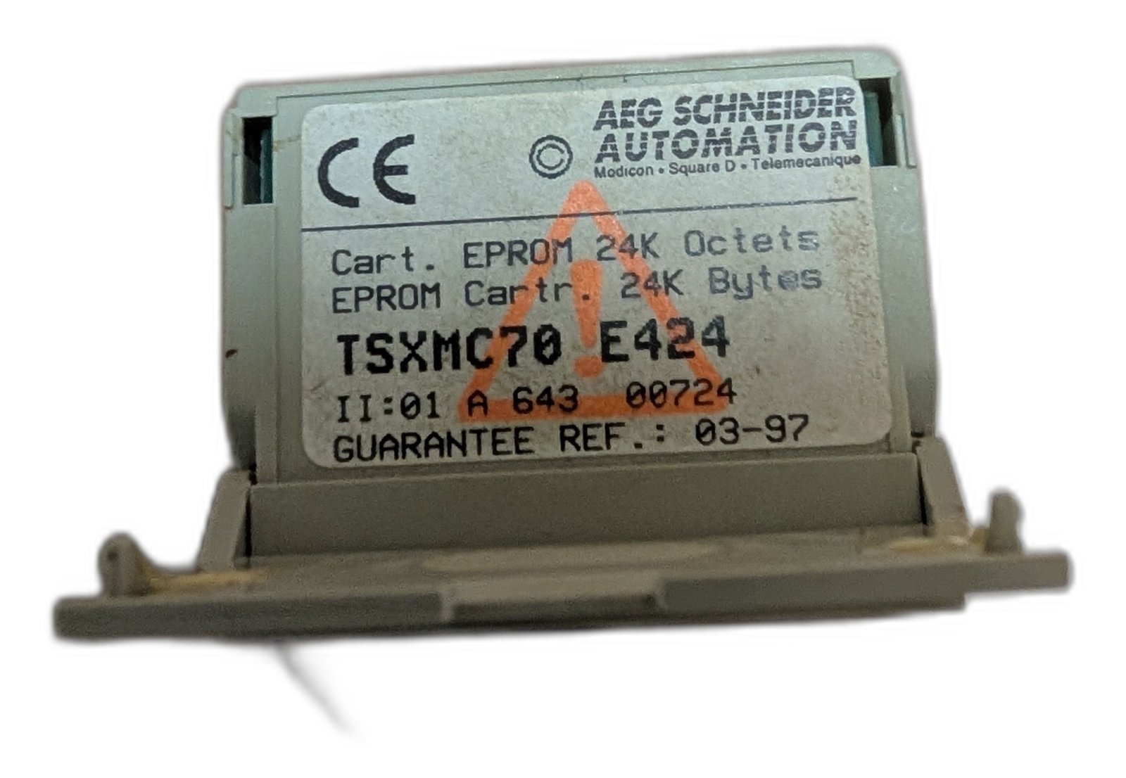 AEG Schneider Automation TSXMC70E424 Cartouche EPROM 24K Bytes