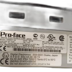 Pro-face AGP3302-B1-D24 – Panel IHM tactile 5.7" QVGA monochrome blue-mode 24VDC