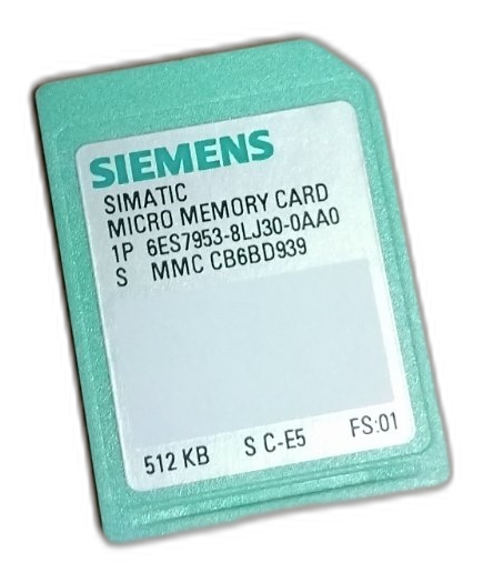 Siemens SIMATIC S7 Micro Memory Card 512 KB – 6ES7953-8LJ30-0AA0