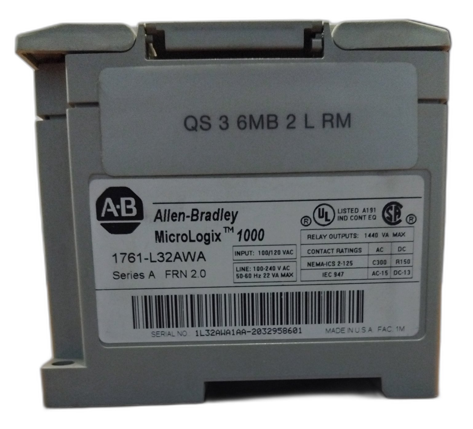 Allen-Bradley MicroLogix 1000 1761-L32AWA