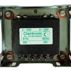 Clairtronic 9174 – Transformateur 100VA 0-120V/20V