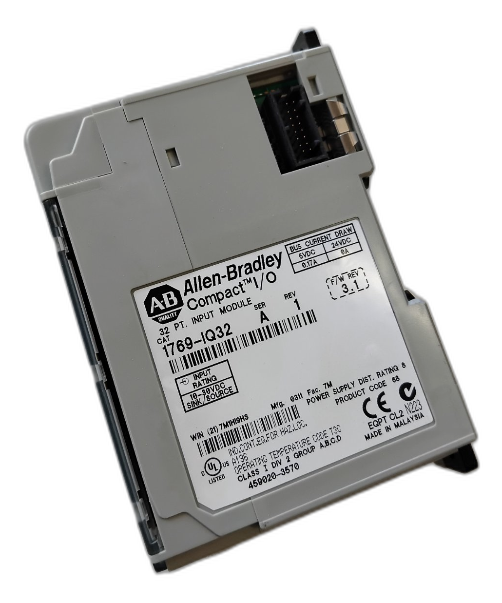 Allen-Bradley 1769-IQ32 – Module 32 entrées TOR 24 V DC