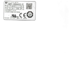 Yaskawa SGMPH-08DAA6CD-OY - Servomoteur 750W 400V frein