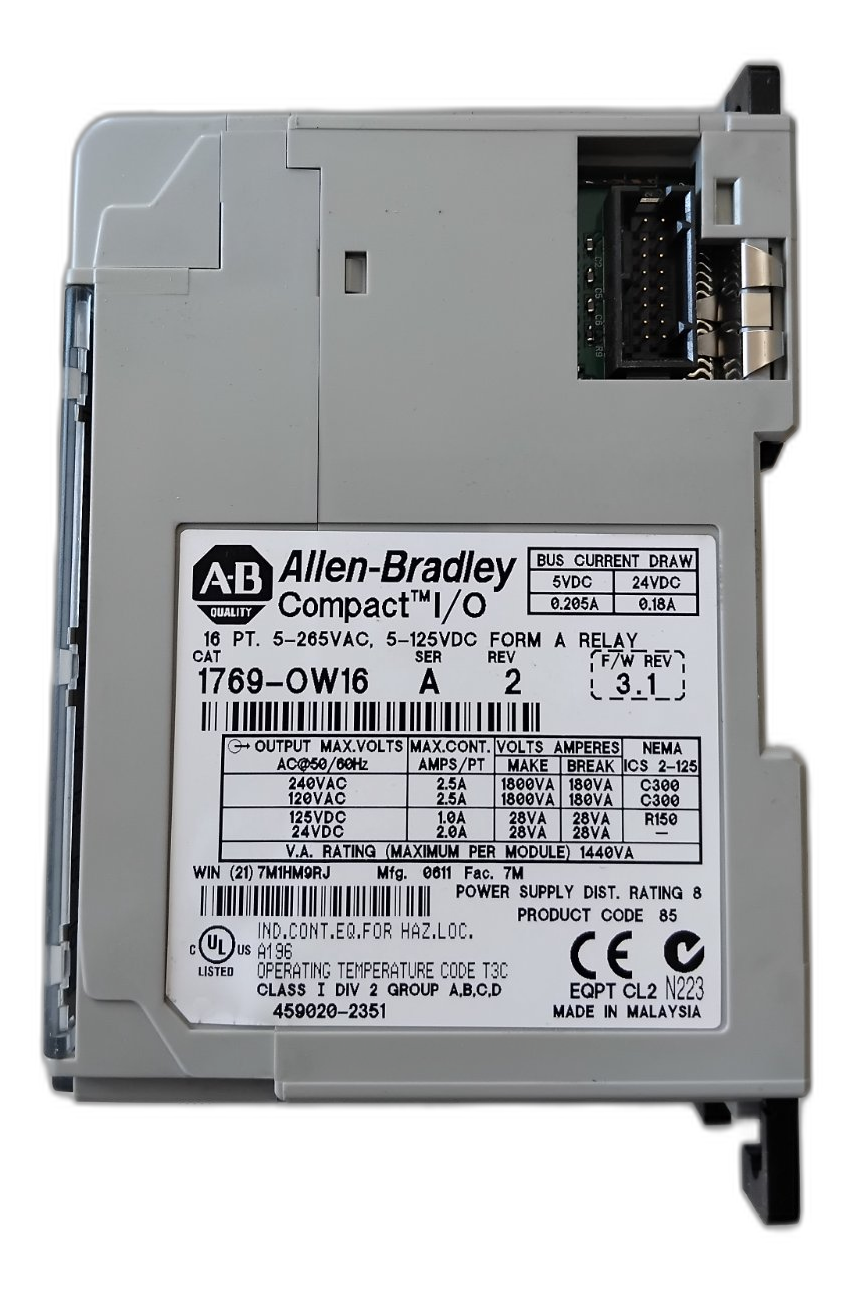Allen-Bradley 1769-OW16 – Module 16 sorties relais Compact I/O