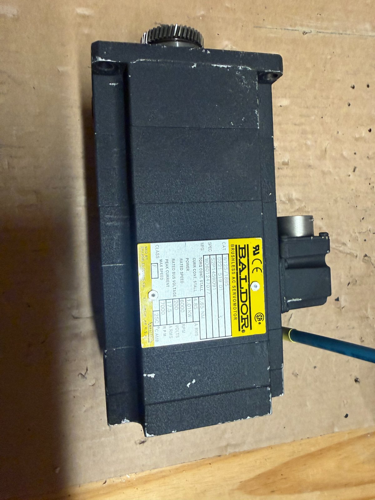 Baldor BSM0400C-0351 – Servomoteur AC sans balais