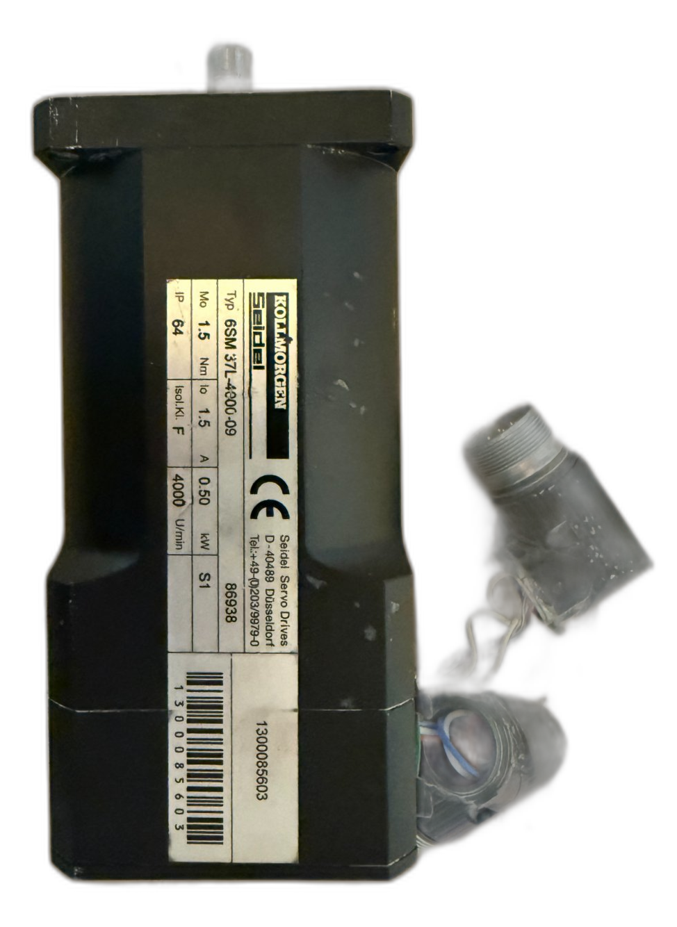 Kollmorgen 6SM 37L-4800-09 – Servomoteur 0.5kW 4000tr/min